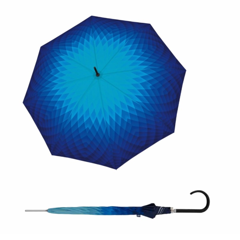 Carbonsteel Long AC Golden - parasol strzelecki z trzonkiem dla kobiet