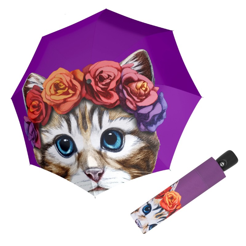 Modern Art Magic Little Beauty - damski w pełni automatyczny parasol