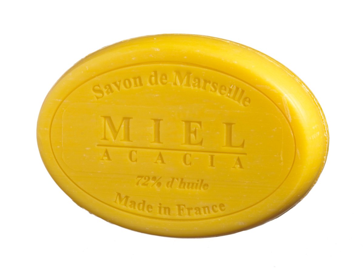 Le Chatelard 1802, Mydło marsylskie, Miód-akacja Owalne, 100g
