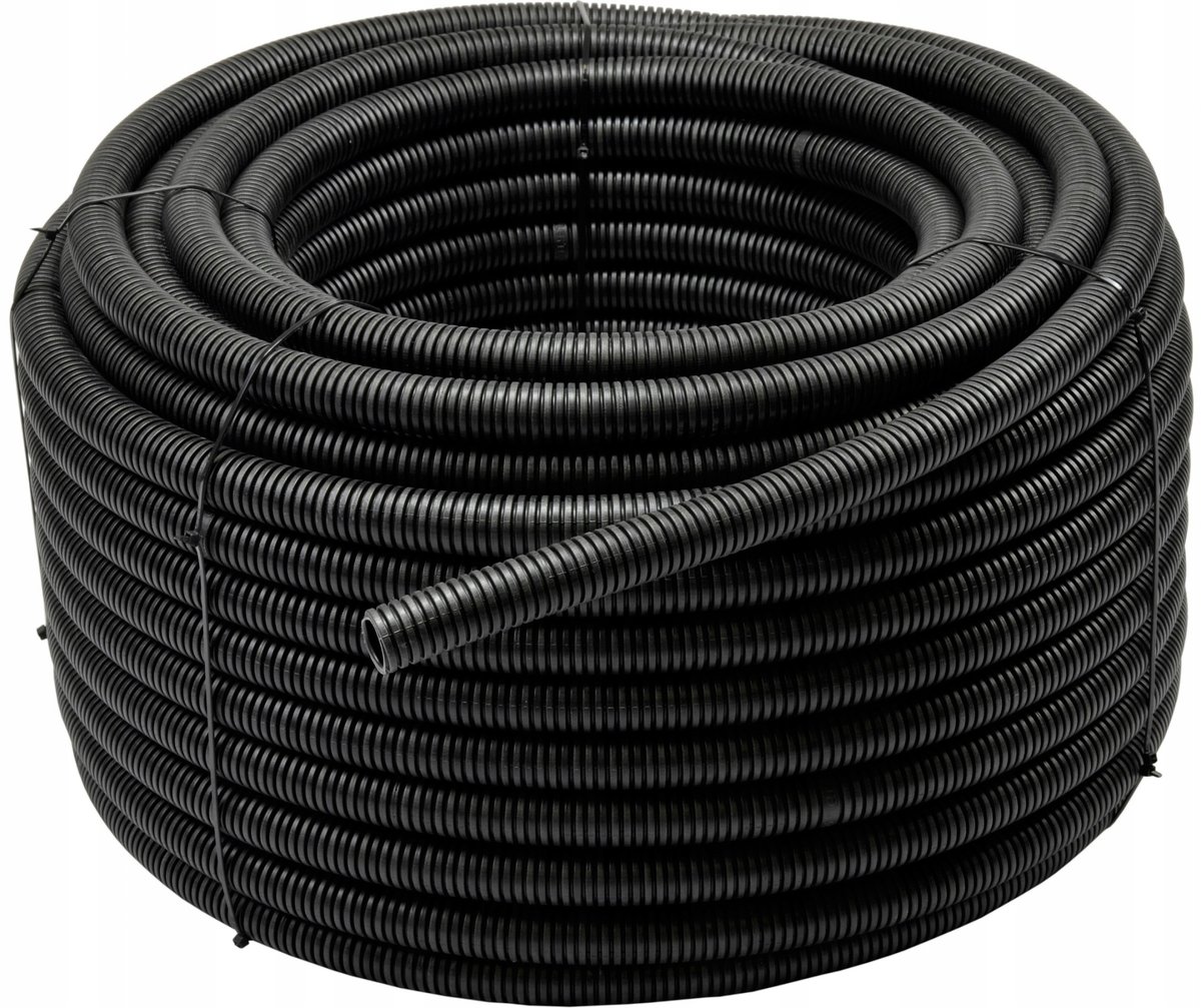 Rura karbowana peszel z pilotem do kabli 20mm 50m
