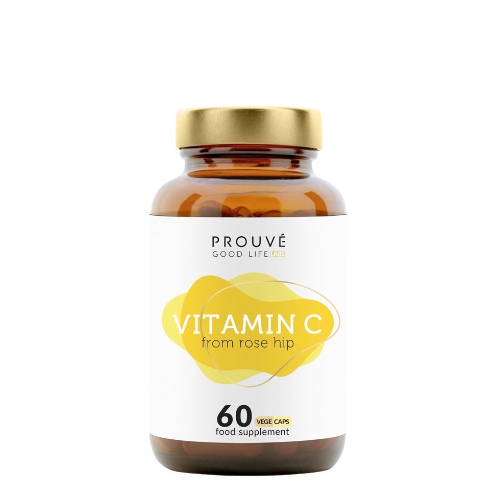 Prouve Good Life Labs Vitamin C Suplement diety Witamina C z dzikiej róży.
