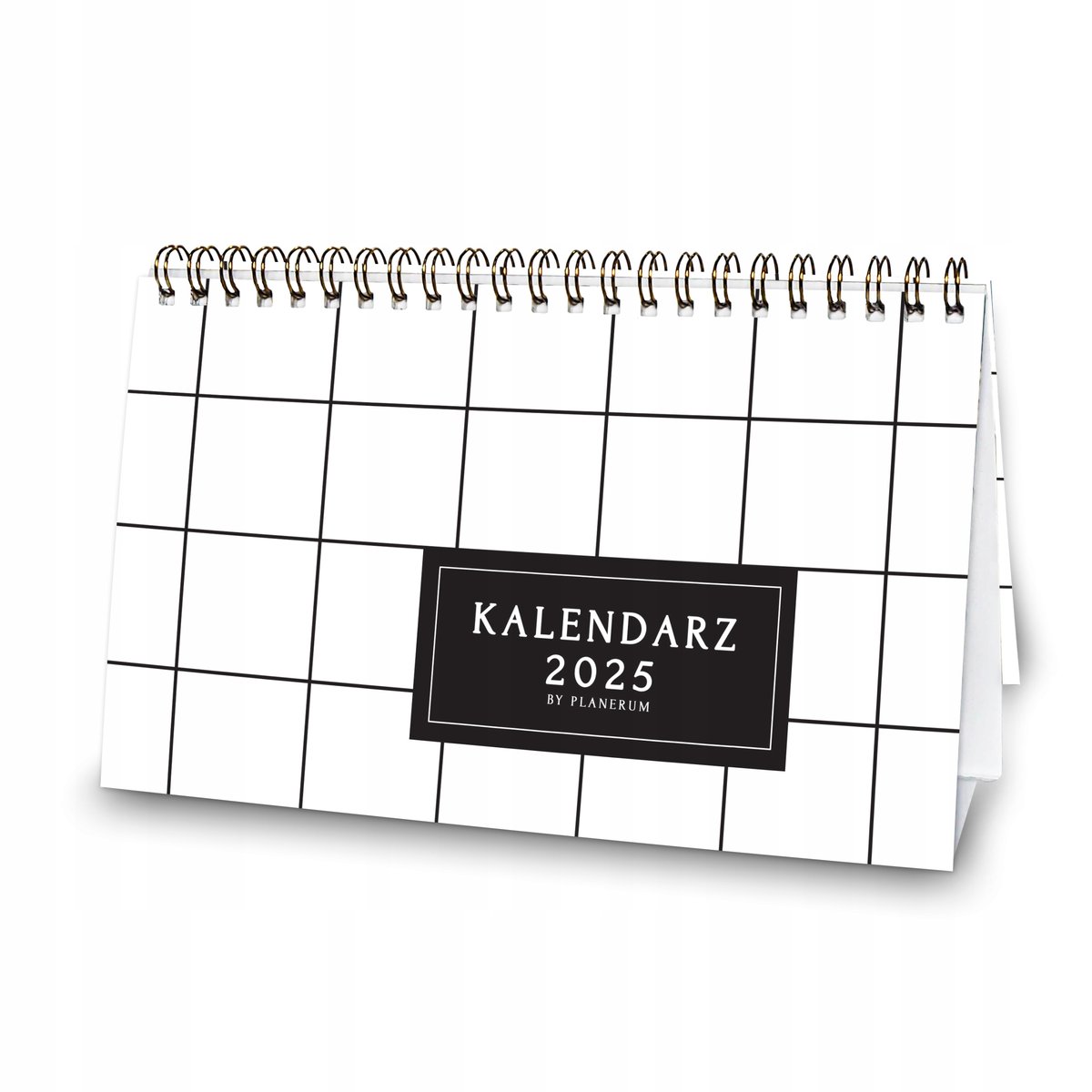 Kalendarz biurkowy 2025 Minimal na biurko stojący