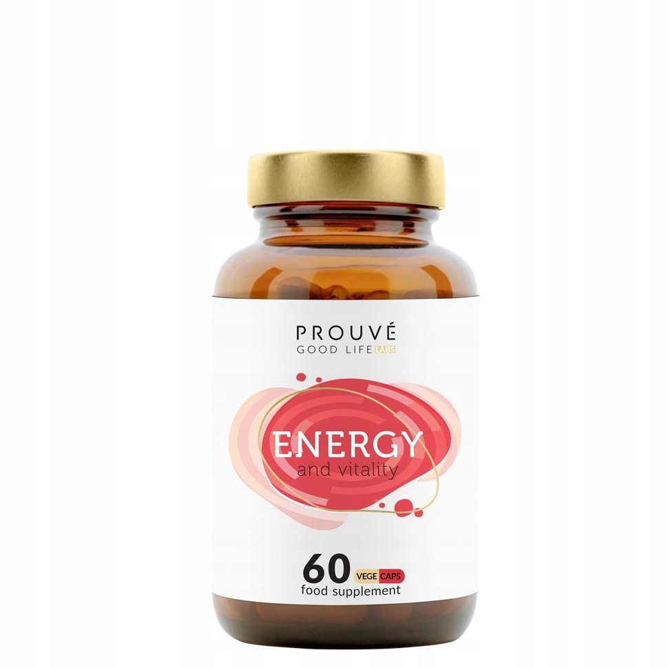 Prouve Good Life Labs Energy Suplement diety – Energia i witalność B12