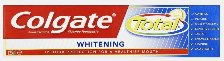 Colgate, Total Whitening XL, wybielająca pasta do zębów, 125 ml
