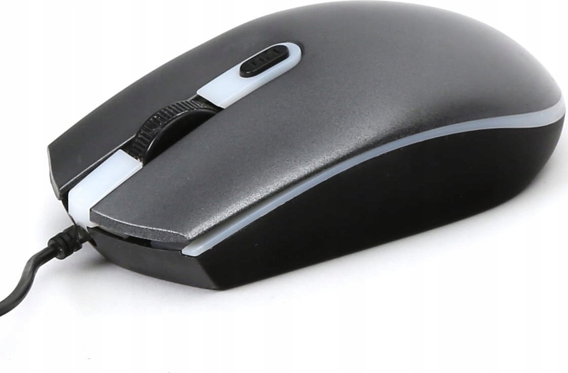 Microsoft OMEGA MYSZ MOUSE 1000/1600/2000 DPI RUBBER GRAY [45541]