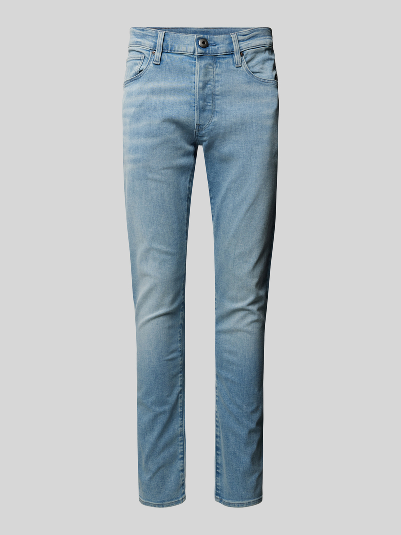 Jeansy o kroju slim fit z 5 kieszeniami
