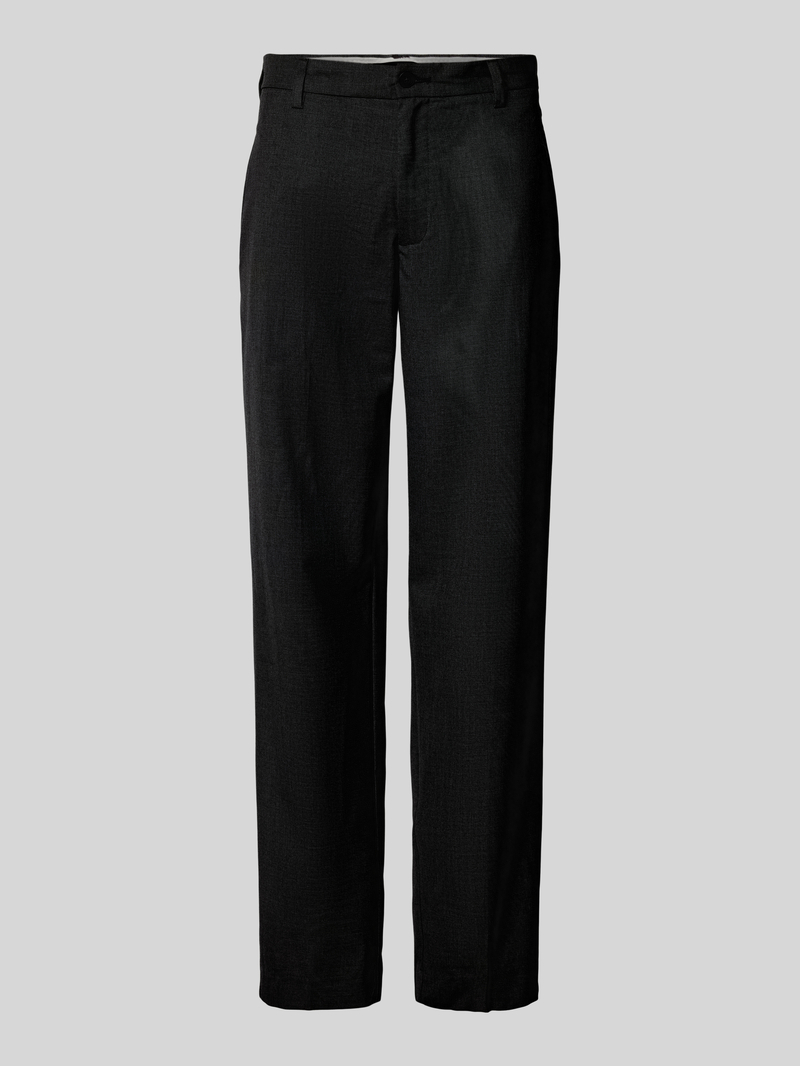 Chinosy o luźnym kroju z zakładkami w pasie model ‘KARL BANKS’