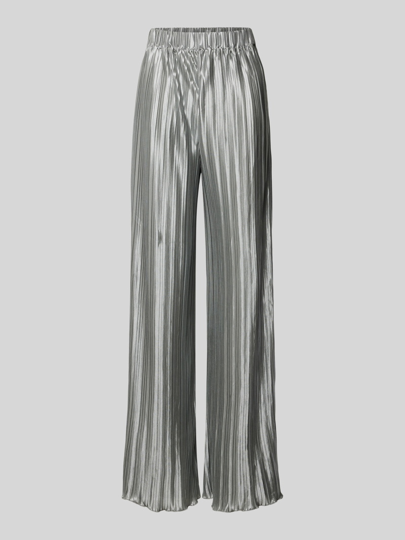 Spodnie z wysokim stanem i plisami model ‘STORMA’