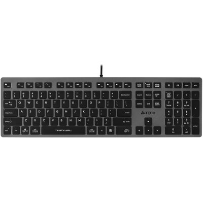 A4Tech FX60H (White Backlit) szara A4TKLA47125