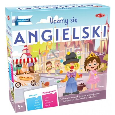 Tactic, Gra planszowa Uczmy się: Angielski