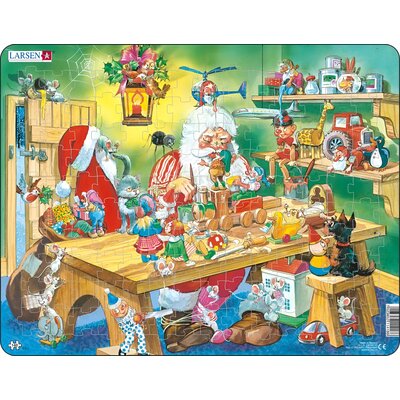Larsen Puzzles Santa's Workshop