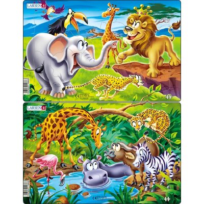 Puzzle 14 el. Safari Larsen