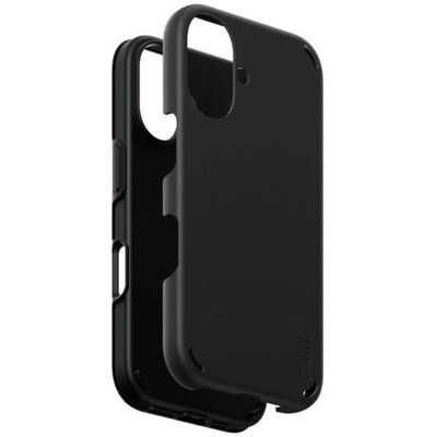 Etui PANZERGLASS Care Feature Double Defense Case do Apple iPhone 16 Czarny | Bezpłatny transport