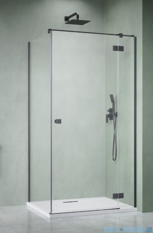 Radaway Essenza 8 Brushed GunMetal Kdj kabina 120x70cm prawa szczotkowany grafit 10480812-01-01R/10470337-92-01R/10113070-01-01