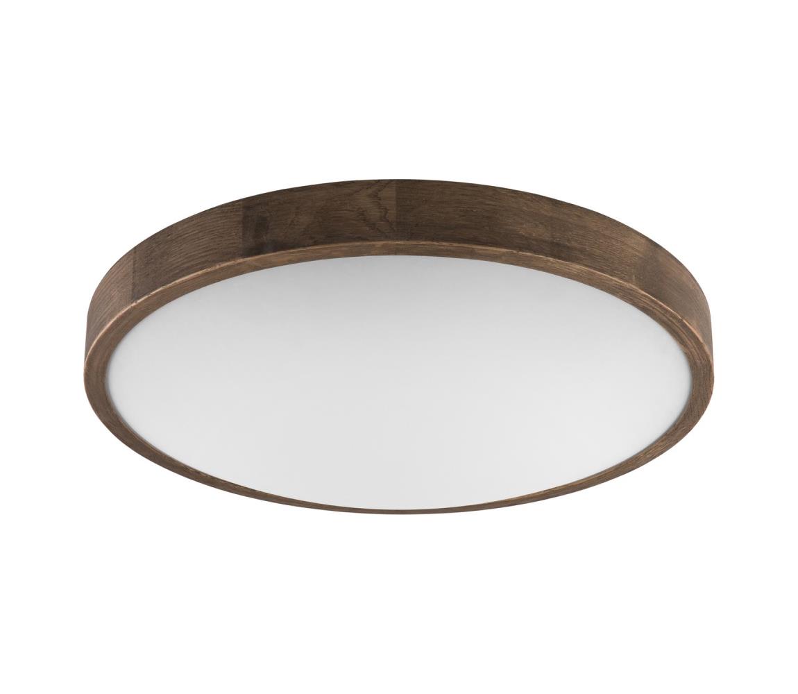 Brilagi - LED Plafon CARVALHO SLIM 3xE27/60W/230V dąb śr. 47 cm