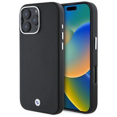 Etui BMW Sign Full Wrapped Metal MagSafe do Apple iPhone 16 Pro Max Czarny | Bezpłatny transport
