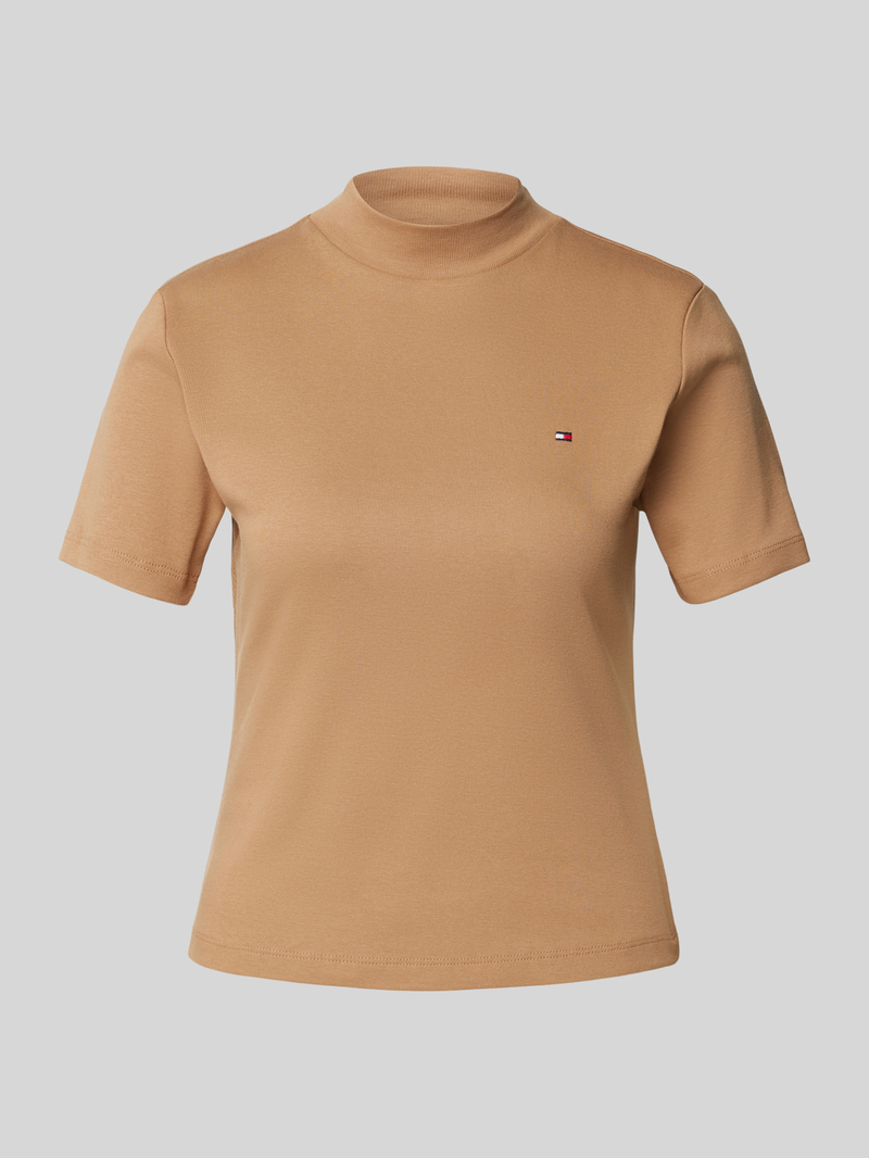 T-shirt o kroju slim fit z wyhaftowanym logo model ‘NEW CODY’