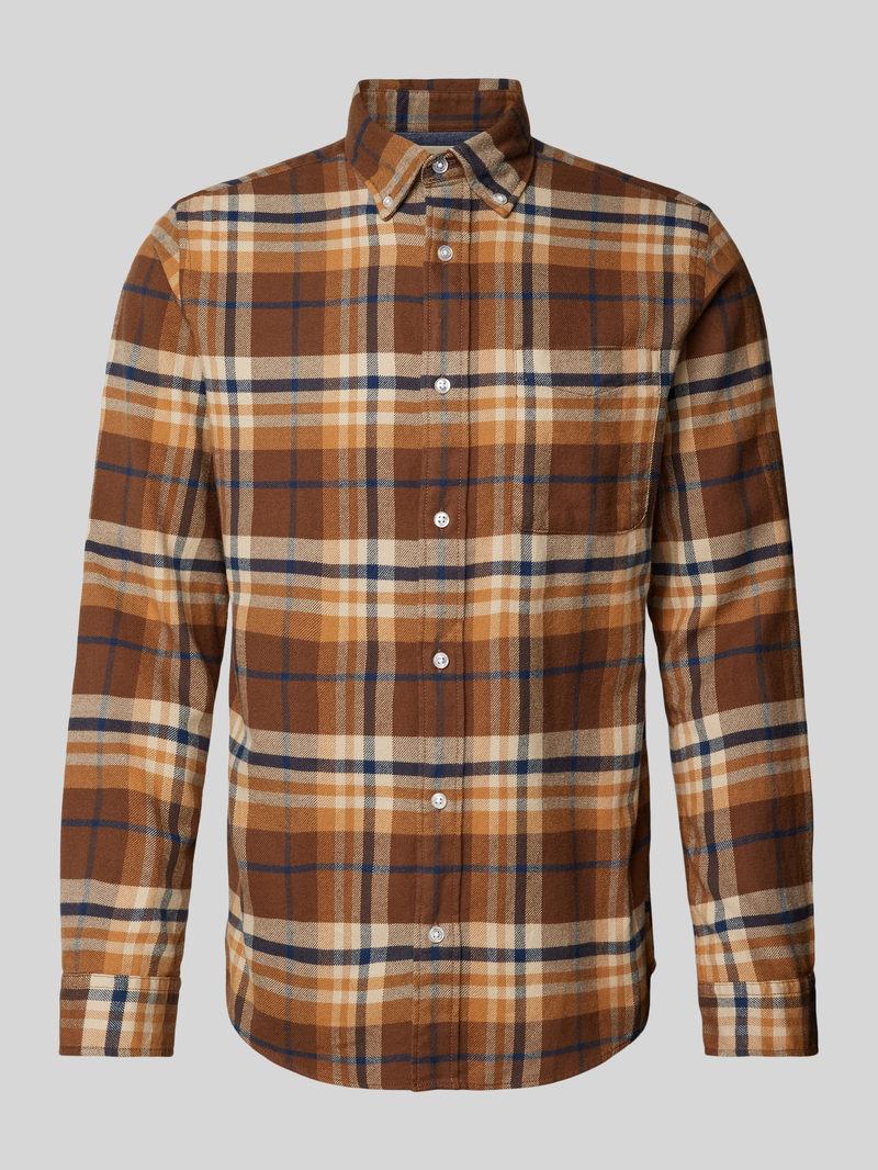 Koszula casualowa o kroju slim fit z kołnierzykiem typu button down model ‘BLUNORRIS’