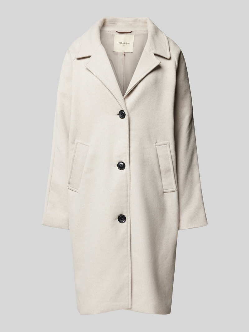 Płaszcz z kieszeniami z wypustką model ‘MELLON’