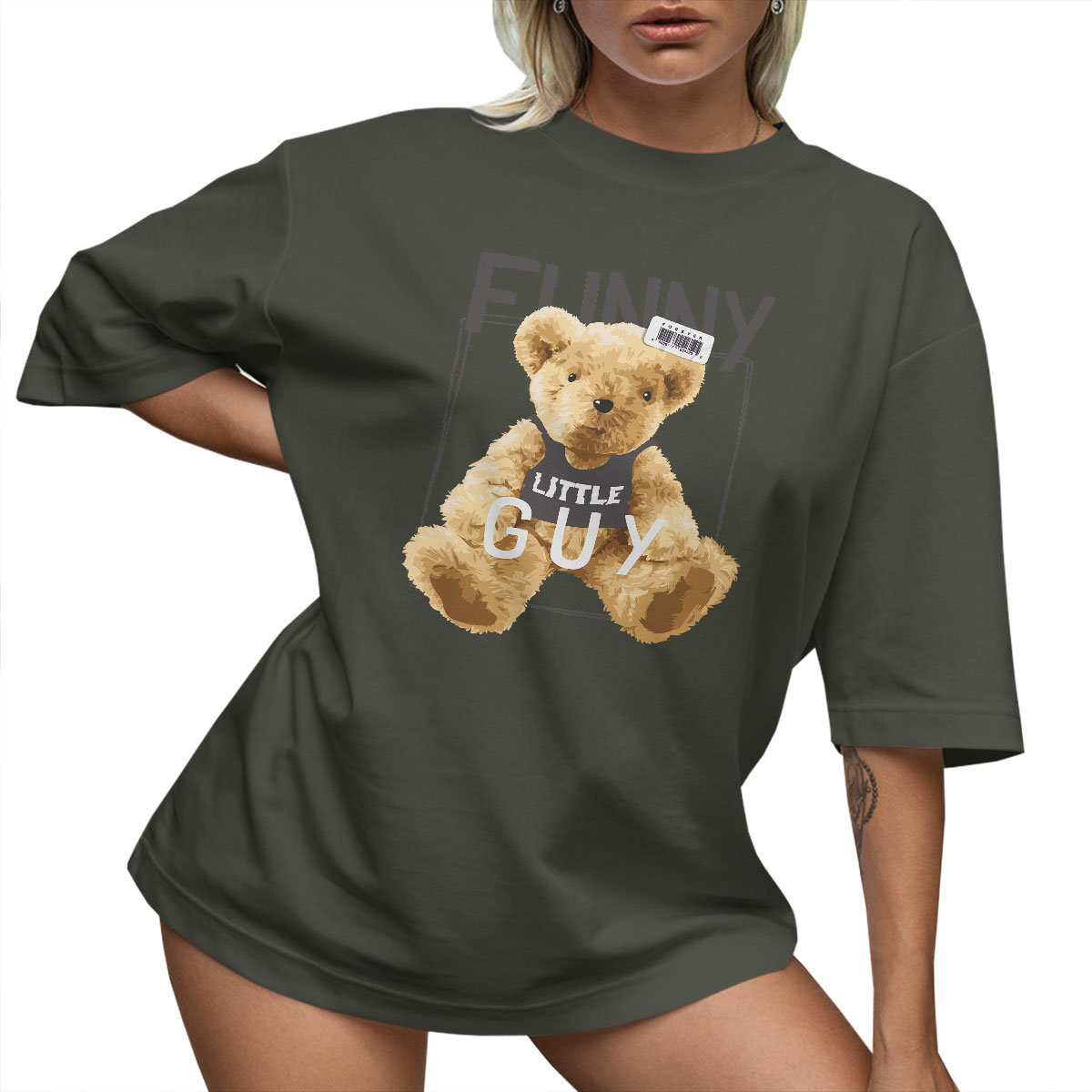 T-SHIRT OVERSIZE LU��NA KOSZULKA MI�� M SUKIENKA JAKO����
