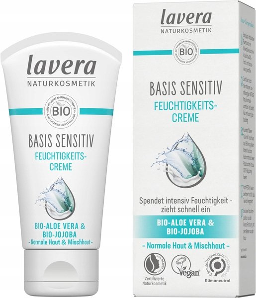 LAVERA SENSITIV Krem nawil��aj��cy na dzie�� aloes