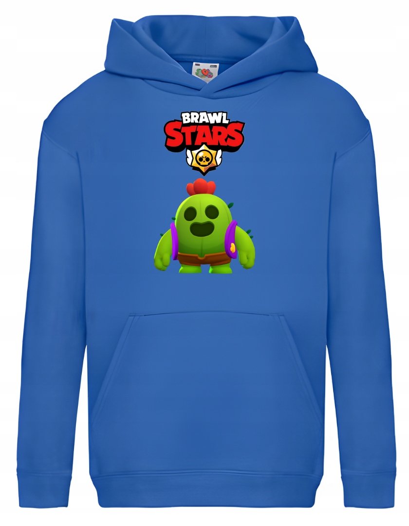 Bluza dzieci��ca z gr�� Brawl Stars posta�� Zadymiarz Spike dla gracza