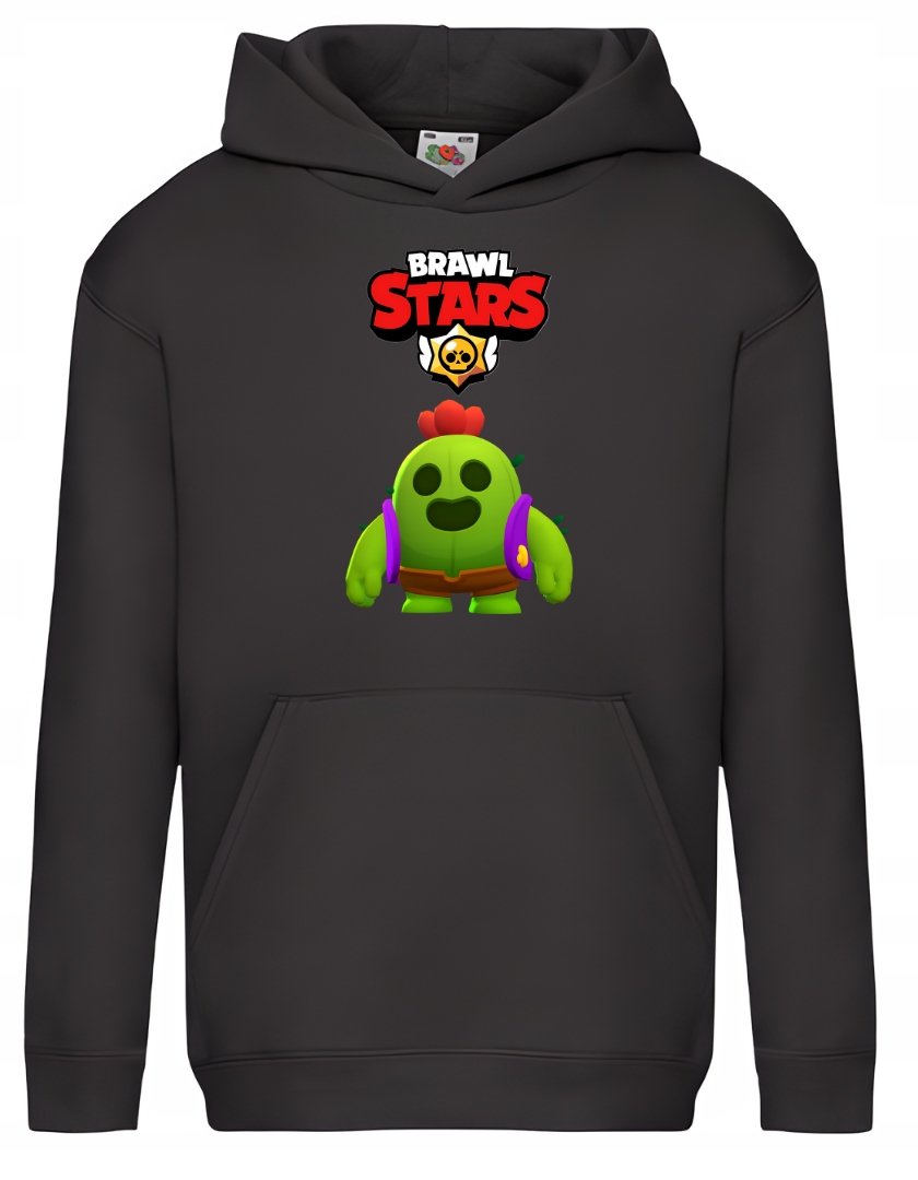 Bluza dzieci��ca z gr�� Brawl Stars posta�� Zadymiarz Spike dla gracza