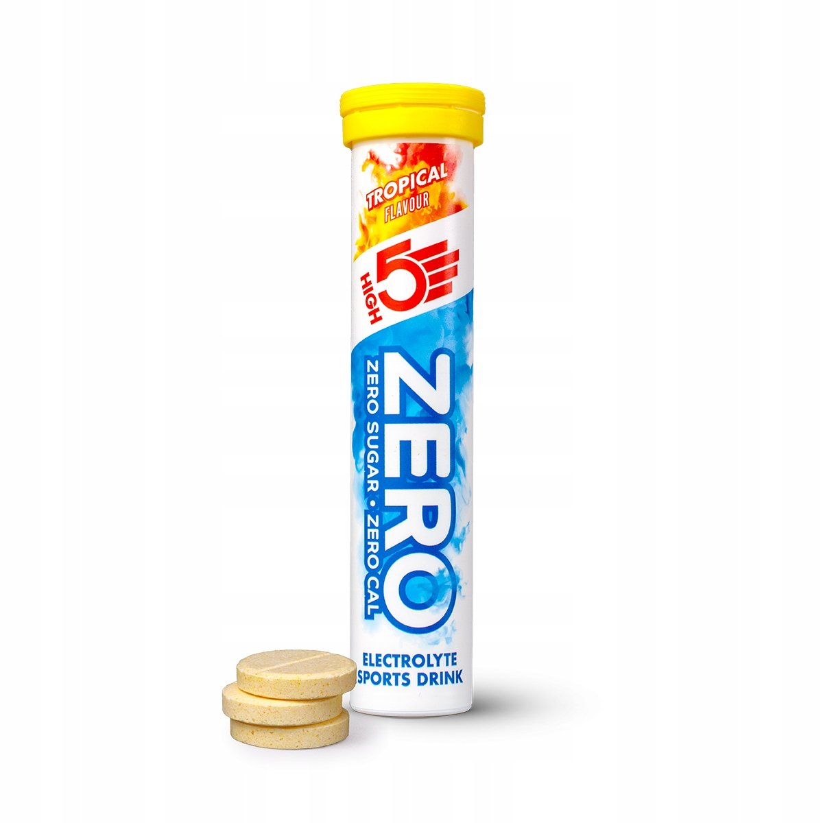 High5 Zero - Elektrolity Witamina C magnez smak tropikalny 80g (20tabletek)