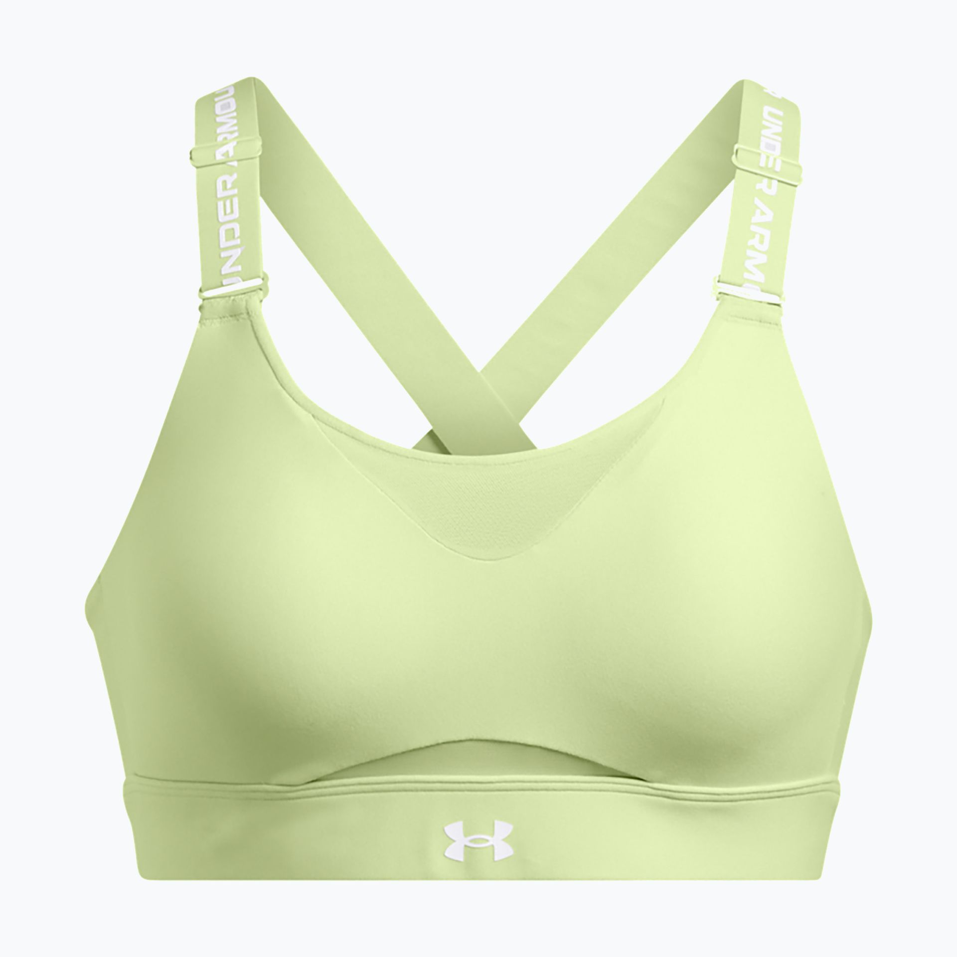 Biustonosz treningowy Under Armour Infinity High 2.0 retro green/white | WYSYŁKA W 24H | 30 DNI NA ZWROT