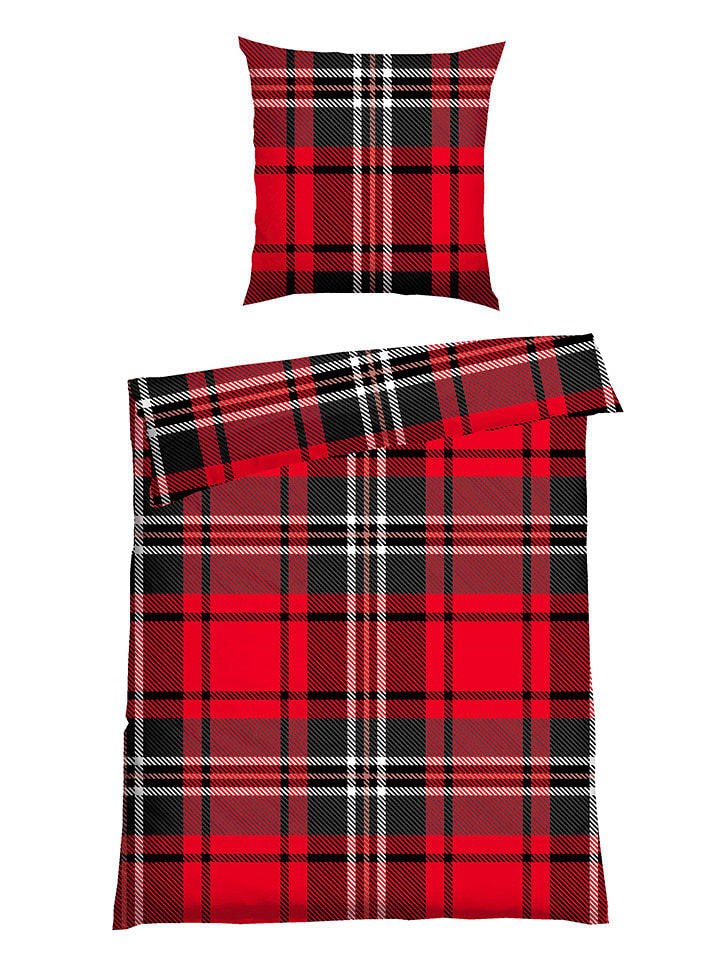 Schiesser Komplet pościeli flanelowej 