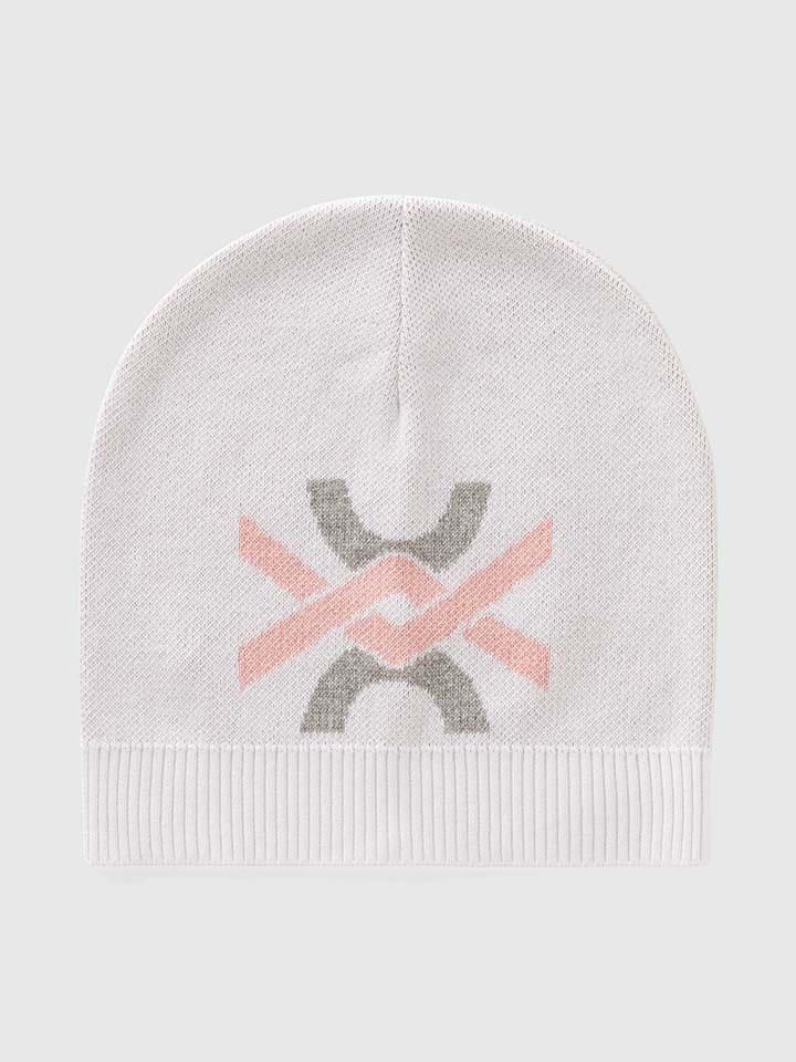 Benetton Czapka beanie w kolorze białym