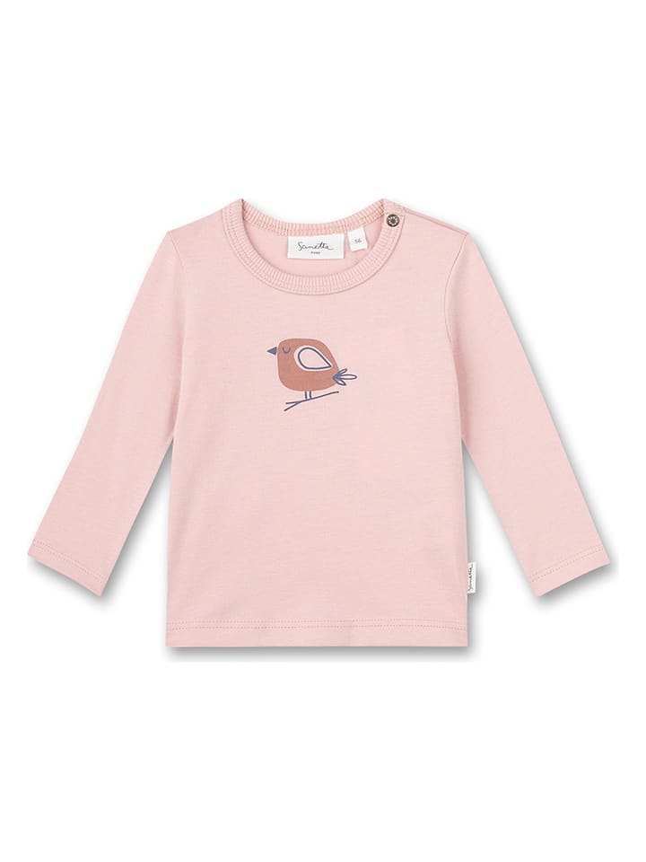 Sanetta Kidswear Koszulka w kolorze jasnoróżowym