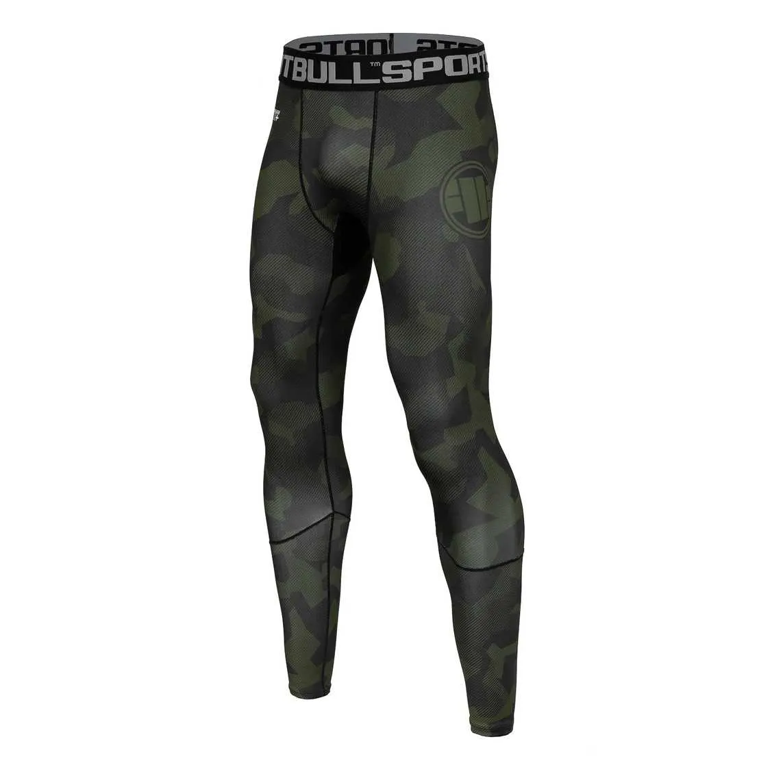 Leginsy Męskie Pit Bull Pro+ Dillard Czarne 3XL