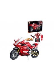 Klocki konstrukcyjne 2w1 Motocykl 594el