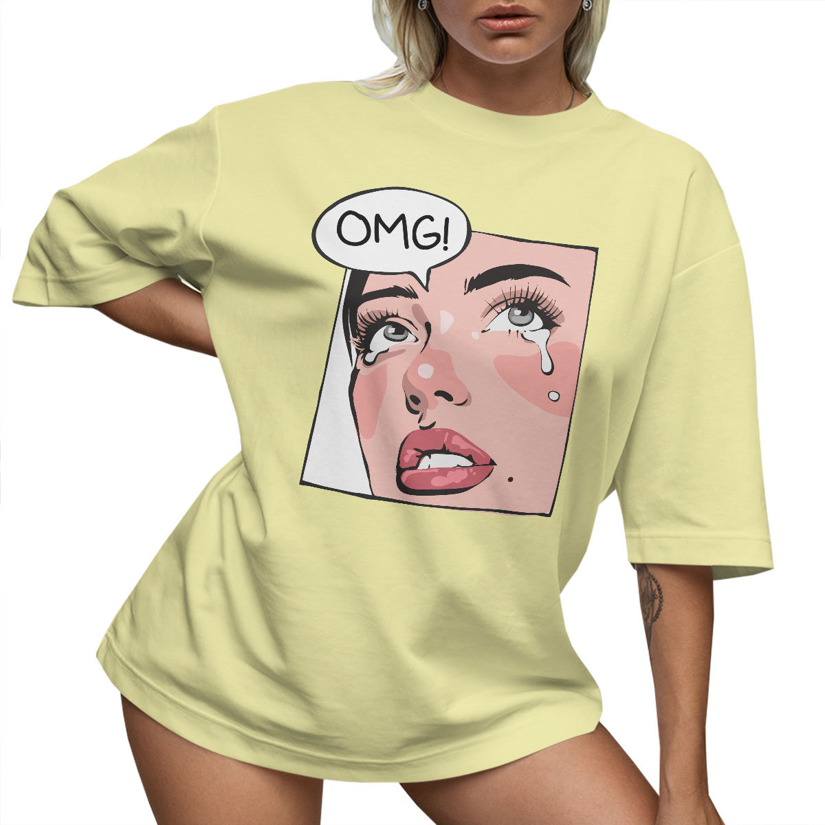 T-SHIRT OVERSIZE LU��NA KOSZULKA OMG XXXL SUKIENKA JAKO����
