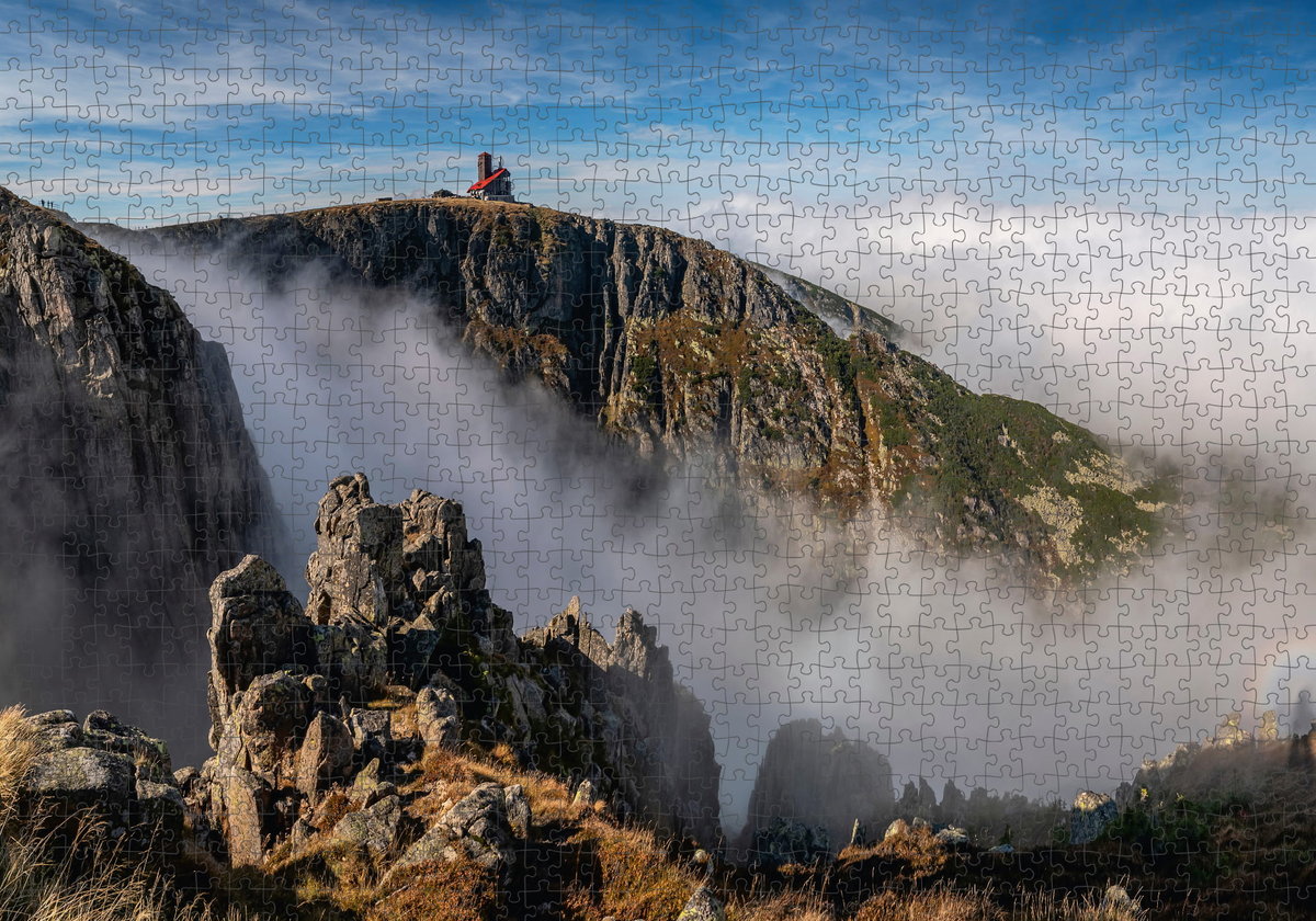 Puzzle Karkonosze Śnieżne Kotły 500 el.