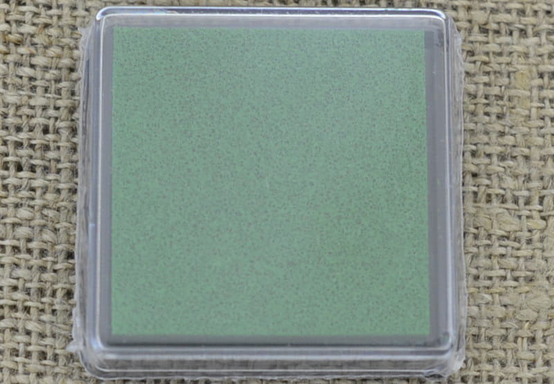 [73531] Poduszka z tuszem 40mm kolor soczysta zieleń