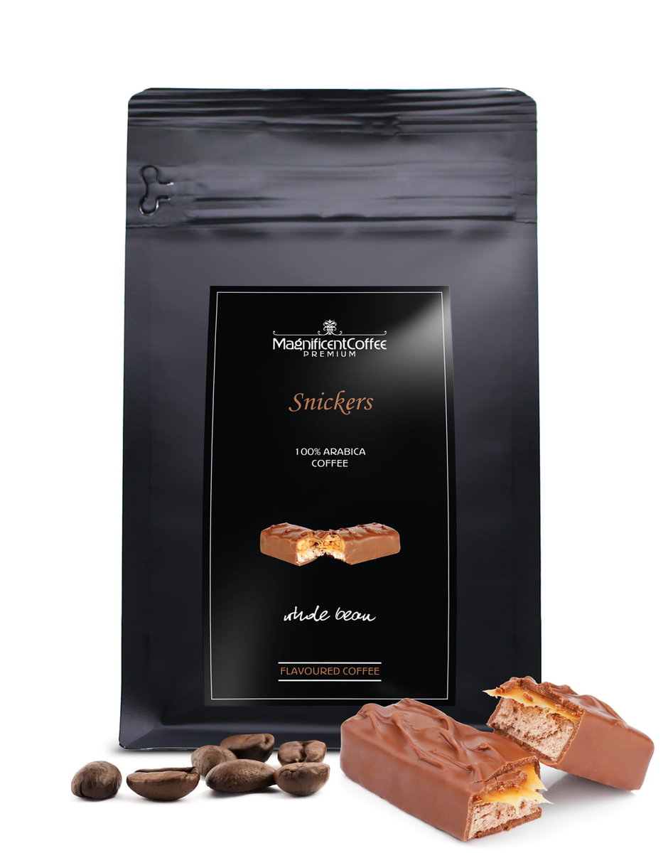 Kawa smakowa ziarnista Snickers 500g