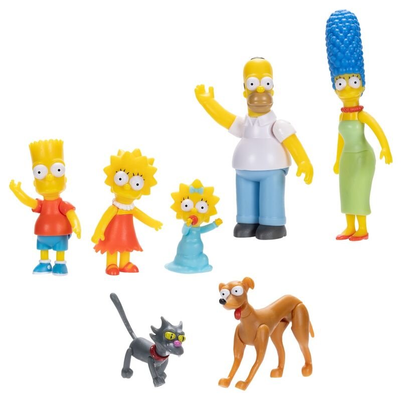 Zestaw mini figurek Simpsonowie - Rodzina Simpson��w