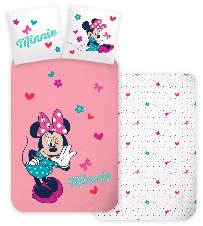 Pościel Dziecięca 140x200 Disney Myszka Minnie 68