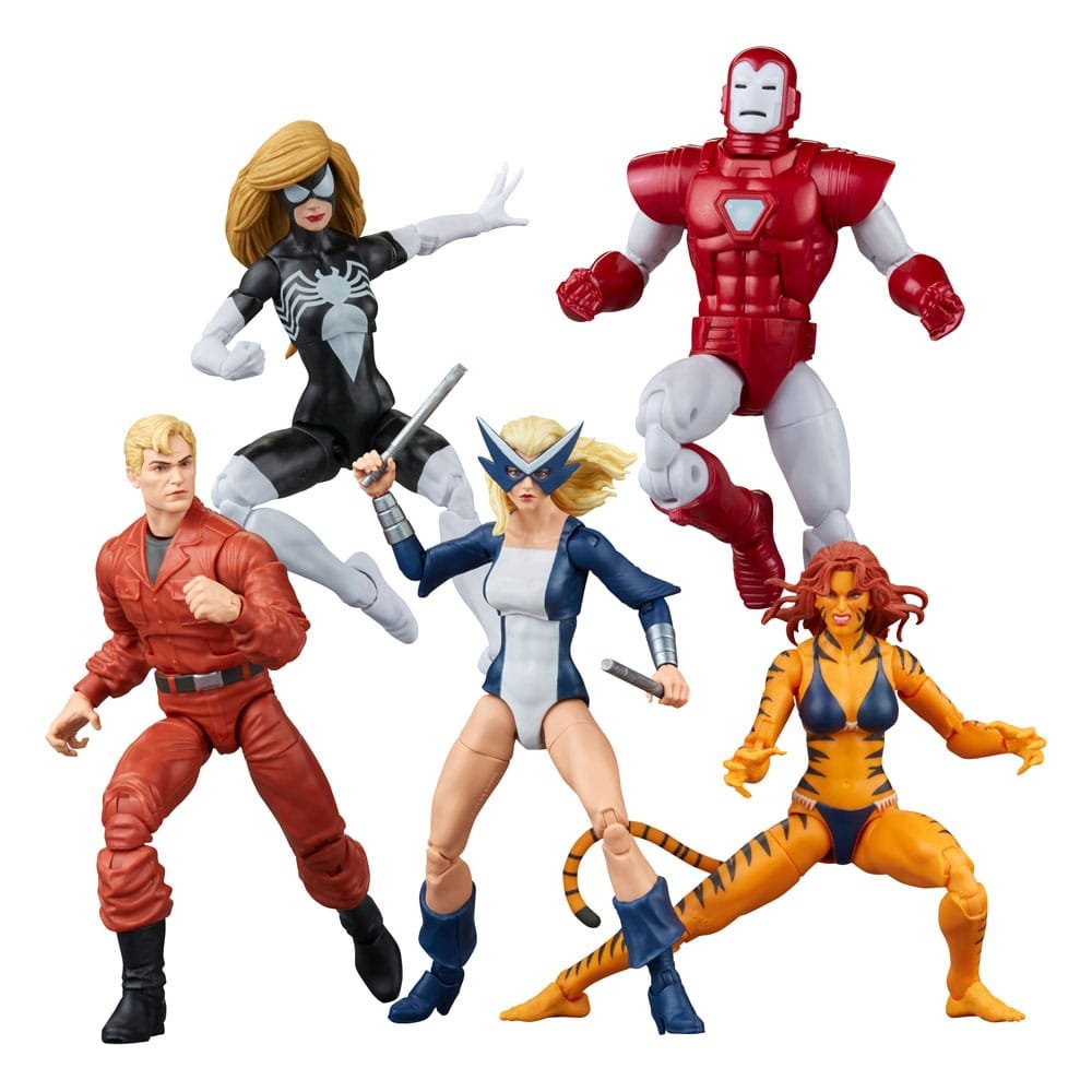 Zestaw 5 figurek Marvel Legends - The West Coast Avengers Exclusive