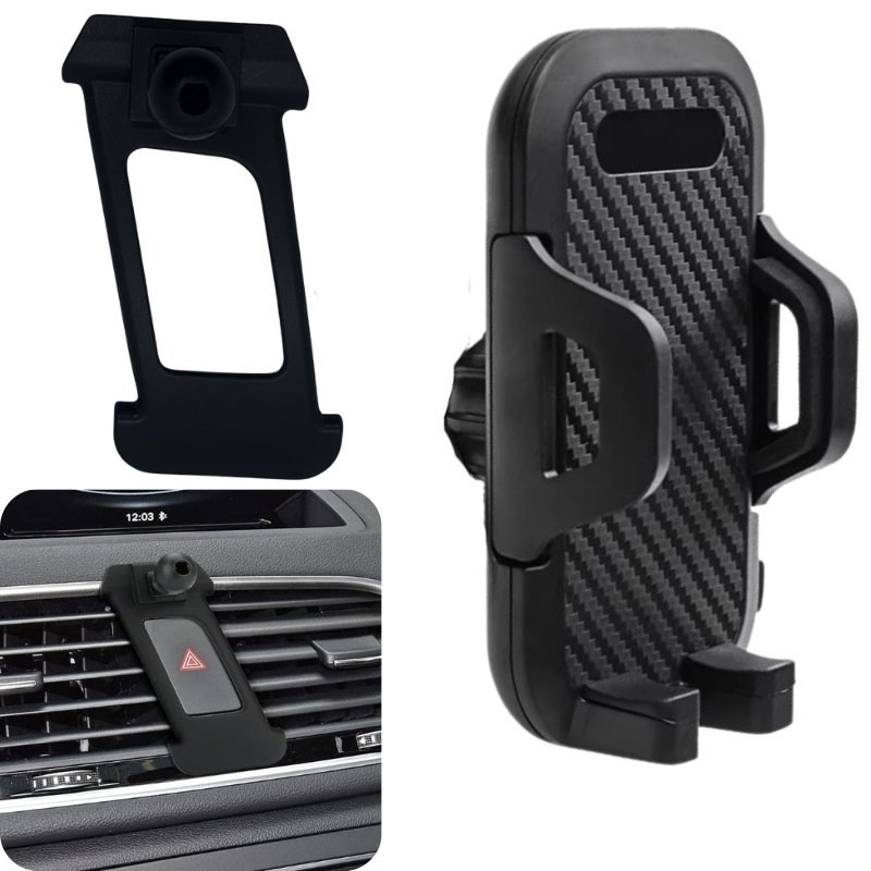 ADAPTER DO UCHWYTU NA TELEFON AUDI Q3 2013-2018 UCHWYT CARBON