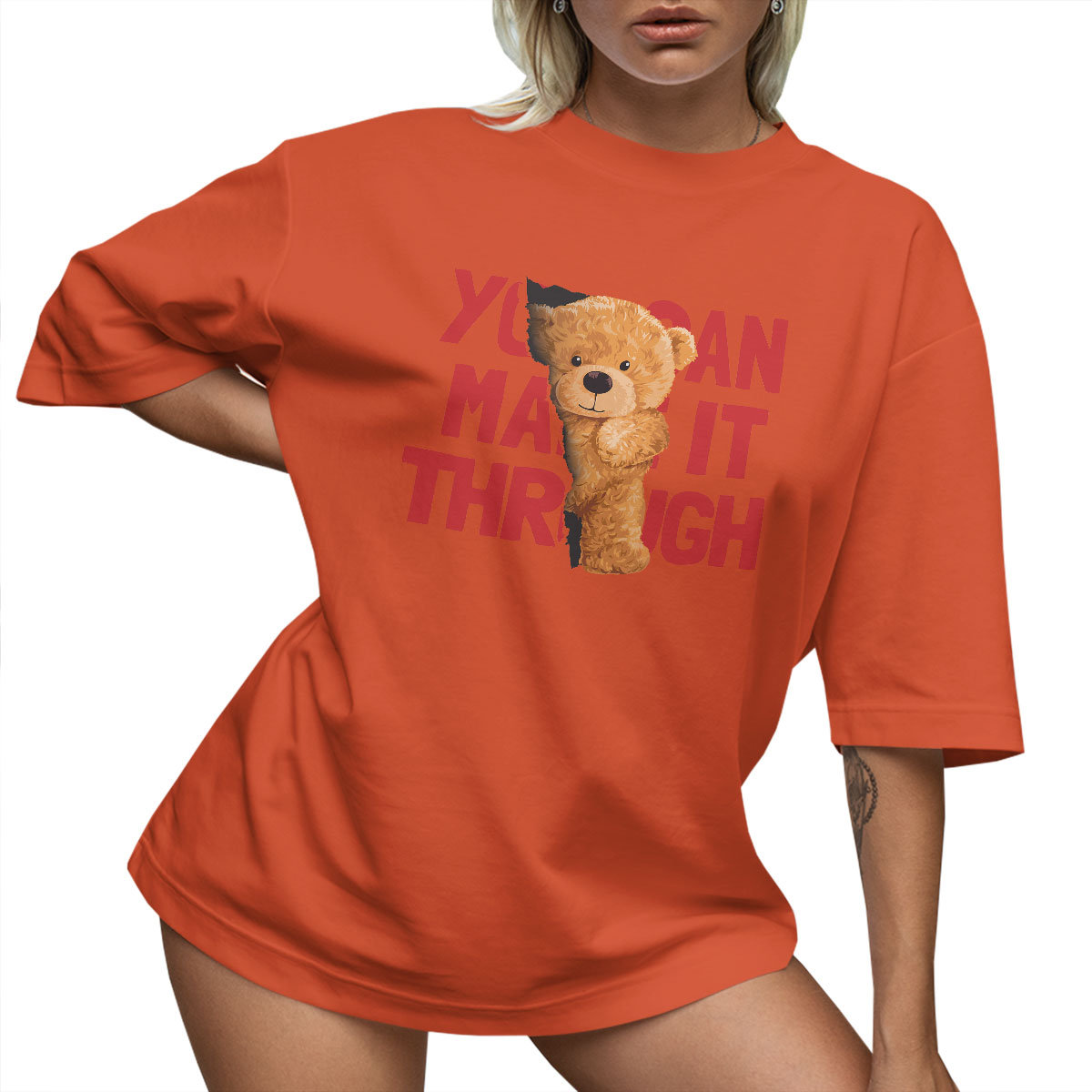 T-SHIRT OVERSIZE LU��NA KOSZULKA MODNA MI�� TEDDY XL SUKIENKA JAKO����