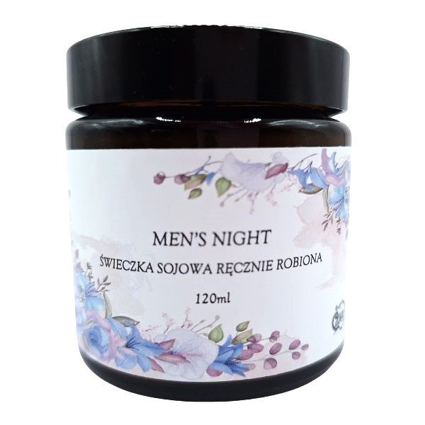 Świeczka Sojowa Zapach Men's Night 120 ml Ręcznie Robiona