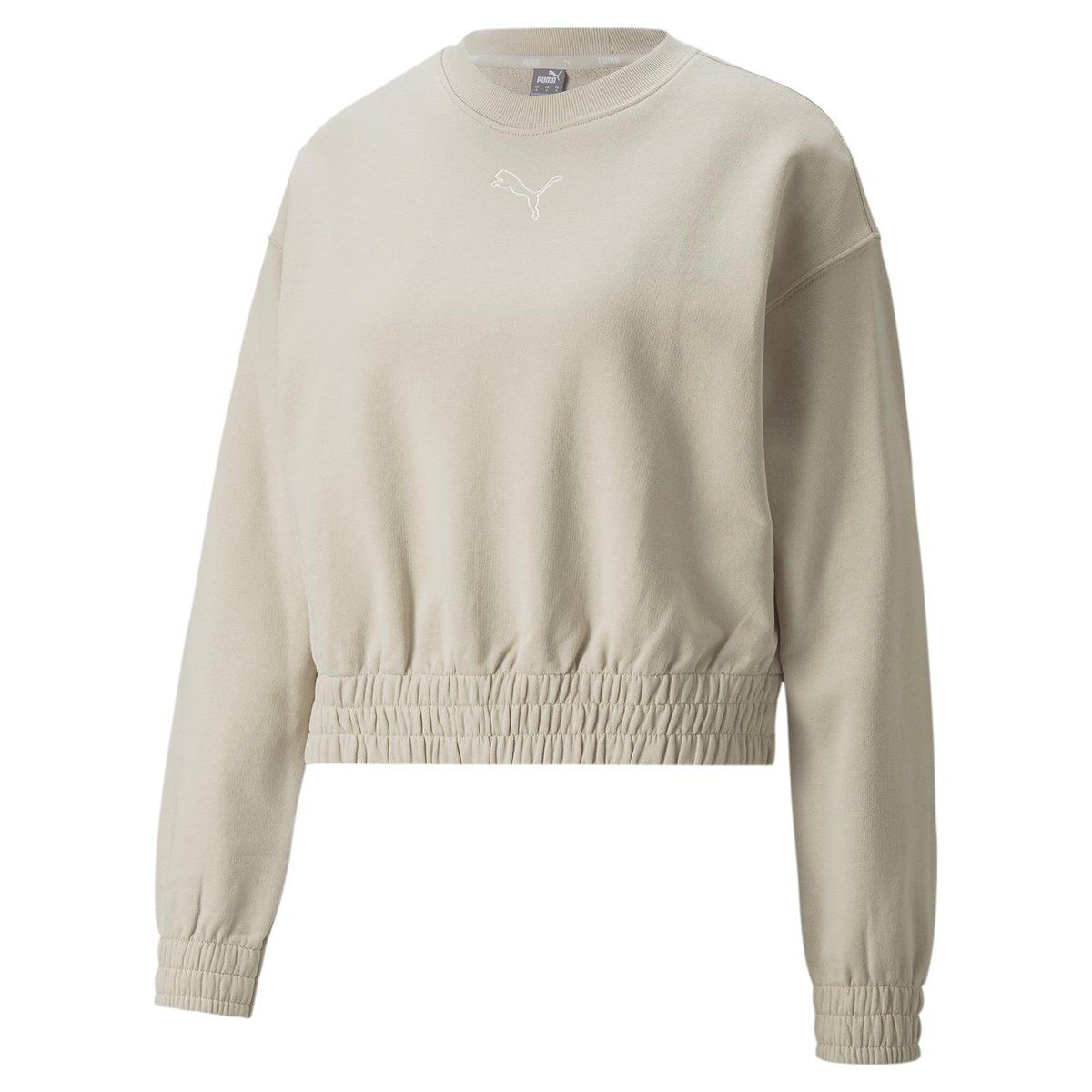 Bluza damska Puma HER CREW beżowa 84709464-L