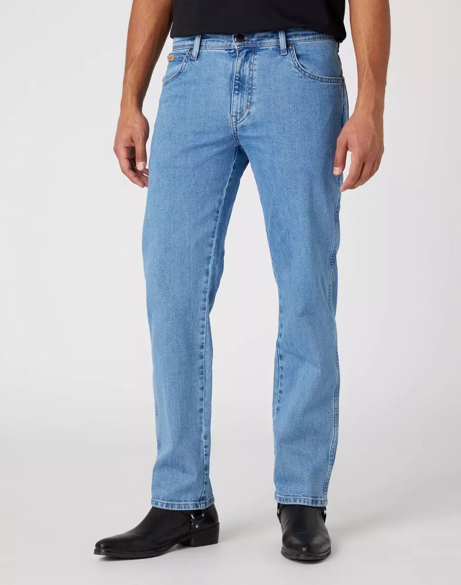 WRANGLER TEXAS MĘSKIE SPODNIE JEANSOWE JEANSY GOOD SHOT W121HRZ93-W46 L36