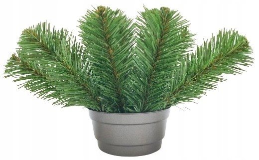 13 cm PODKŁAD SZTUCZNY ZALEWANA DONICZKA do kompozycji wszystkich świętych