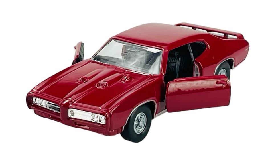 WELLY OLD TIMER 1969 PONTIAC GTO CZERWONY 1:34 43714