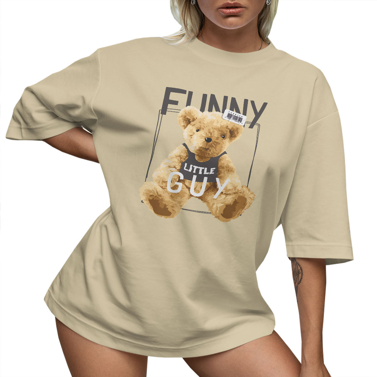 T-SHIRT OVERSIZE LU��NA KOSZULKA MI�� M SUKIENKA JAKO����