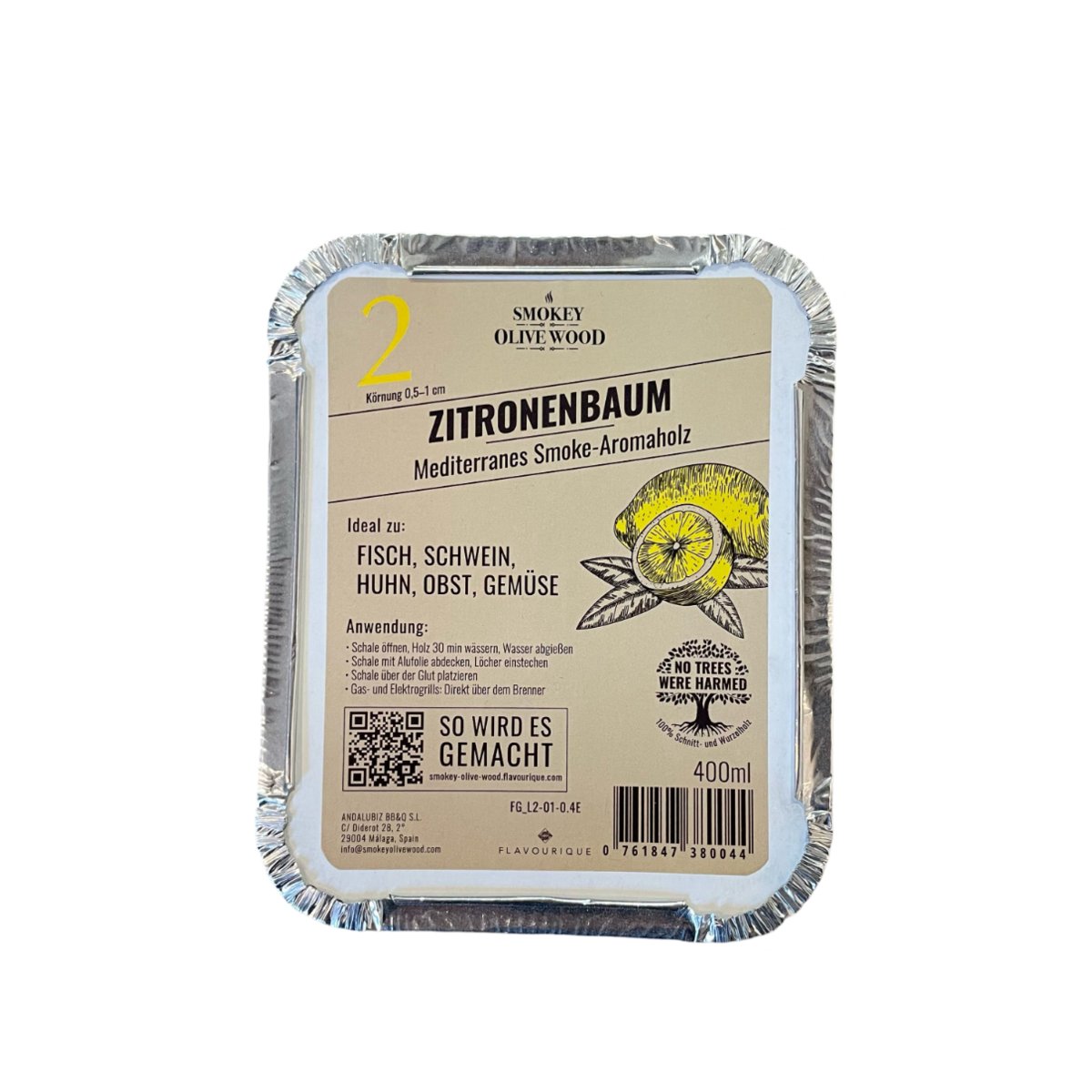 Wi��rki z Drewna Cytrynowego do Grillowania i W��dzenia 400 ml